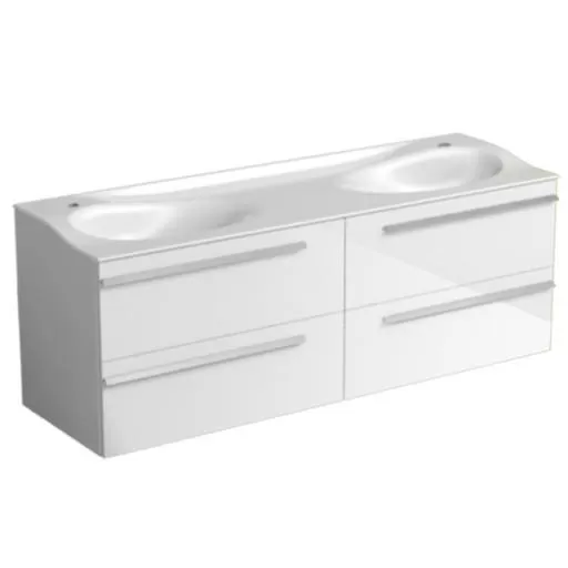  Joya - Meuble double vasque 4 tiroirs - JOYA1612