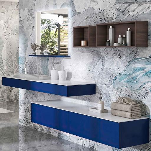  Joya - Plan vasque à gauche sans tiroir - JOYA12014G