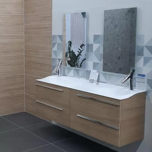  Joya - Meuble double vasque 4 tiroirs - JOYA1612