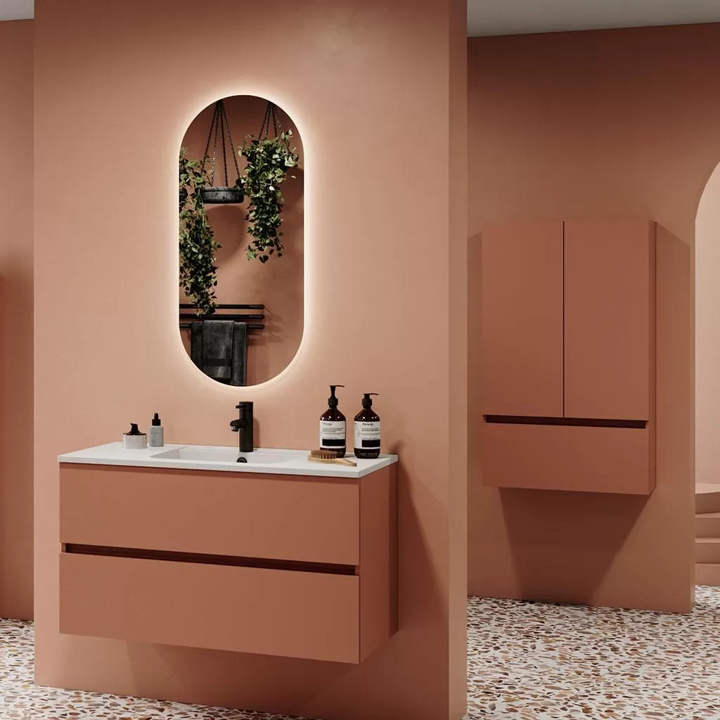  Ketty - Rangement suspendu 2 portes 1 tiroir - KETTA70