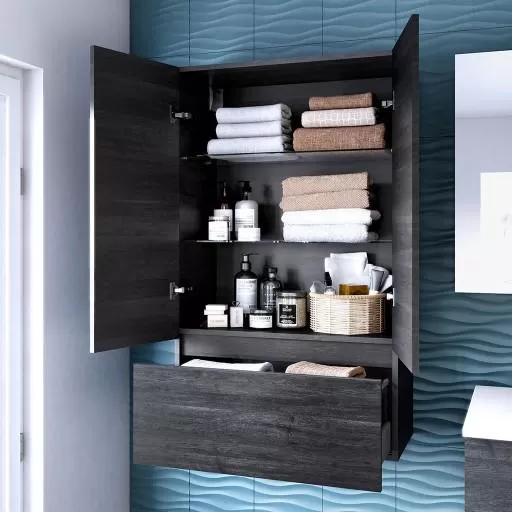  Ketty - Rangement suspendu 2 portes 1 tiroir - KETTA70