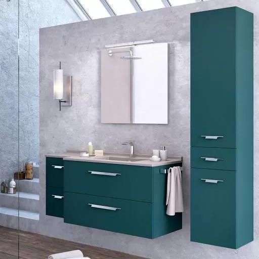  Strada+ - Meuble vasque à droite 4 tiroirs - STP105TDECD