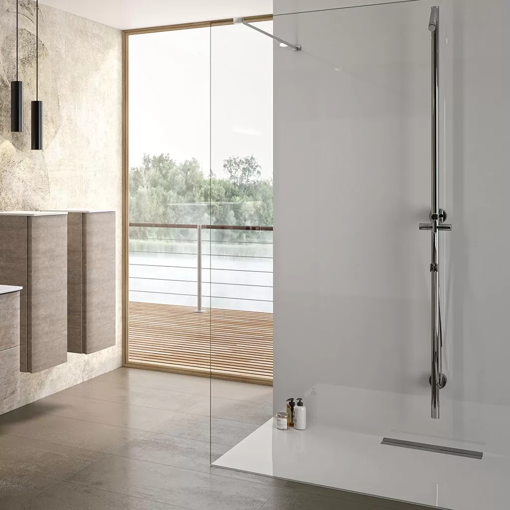  Oka - Receveur de douche OKA paysage largeur 90cm - ZBOKA090