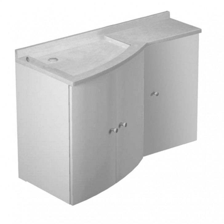 Lave mains d'angle 3 porte