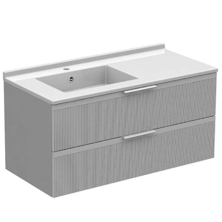 Meuble vasque à gauche 2...