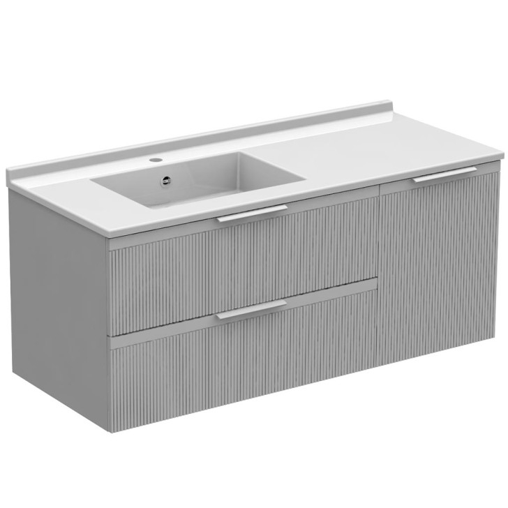 Meuble vasque à gauche 1...