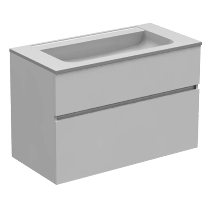 KETTY DUO - Meuble vasque 2 tiroirs - DUO100