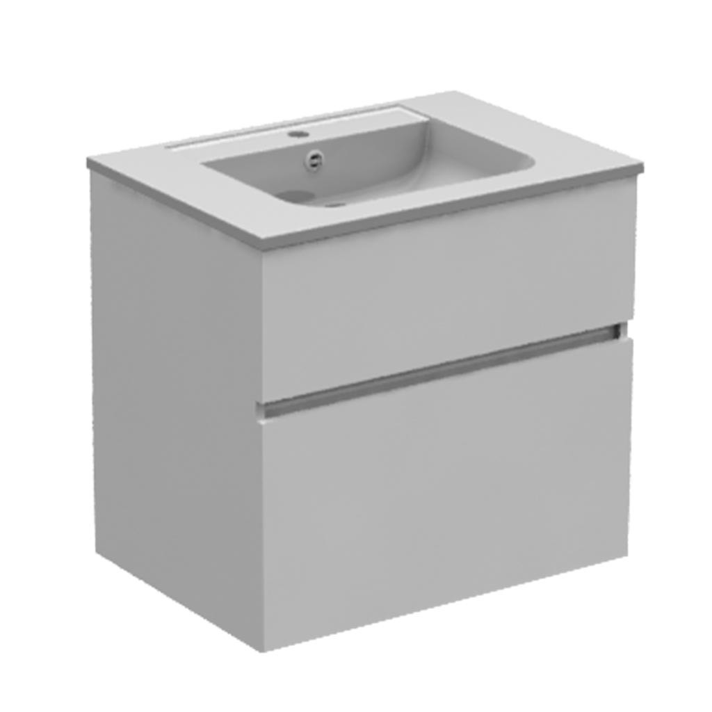 KETTY DUO - Meuble vasque 2 tiroirs - DUO70