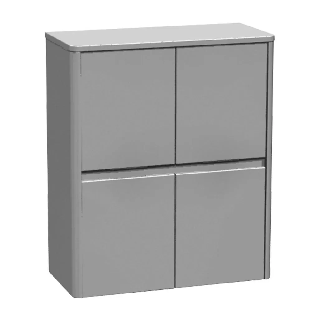  Dolce - Double demi colonne 4 portes avec tablette SMO - DOLCC7633