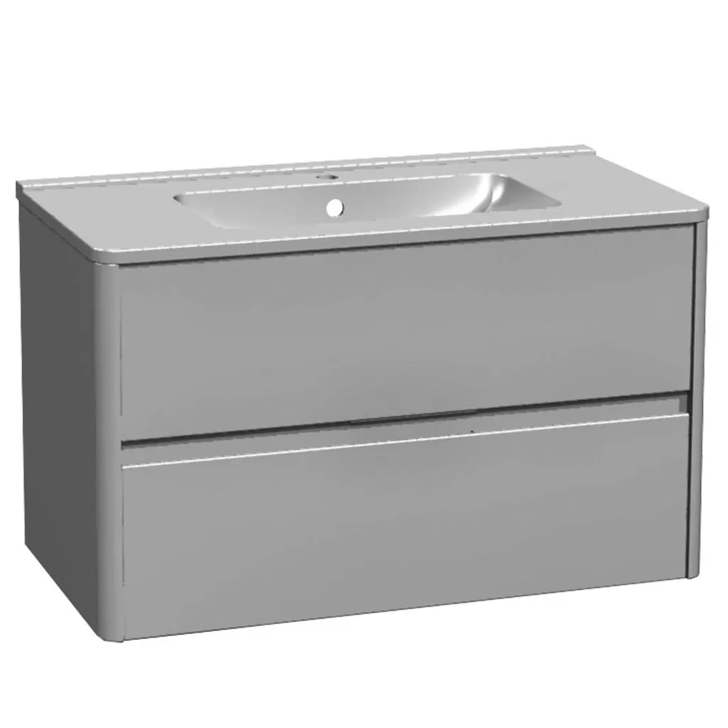  Dolce - Meuble vasque 2 tiroirs - DOLC30