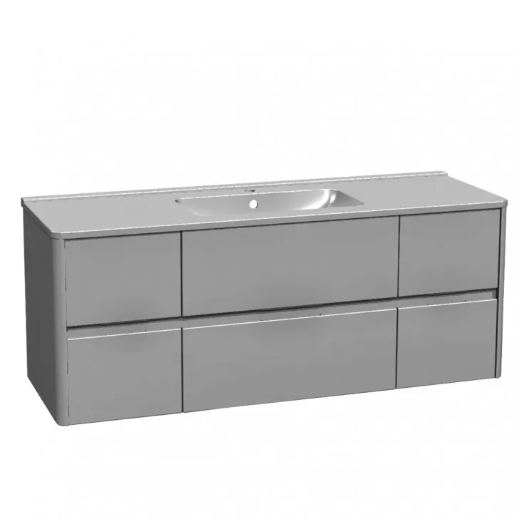  Dolce - Meuble vasque 6 tiroirs - DOLC60