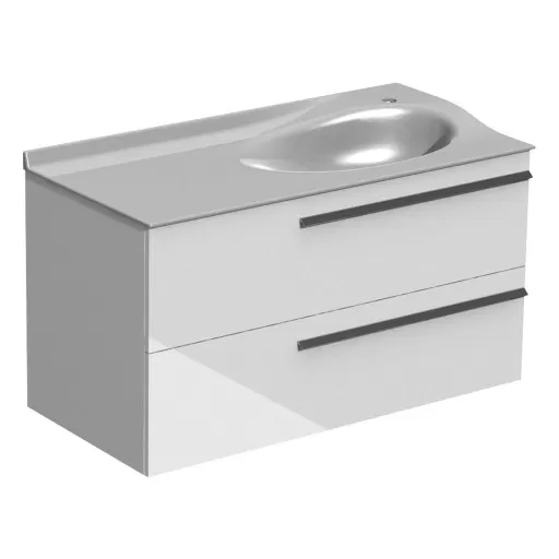  Joya - Meuble vasque 2 tiroirs - JOYA106D