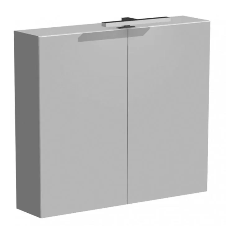  Ketty - Armoire de toilette 2 portes miroir double face - KETTAT80