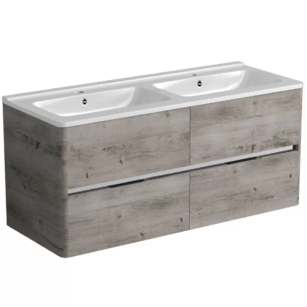  Dolce - Meuble double vasque 4 tiroirs - DOLC500