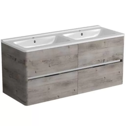  Dolce - Meuble double vasque 4 tiroirs - DOLC500