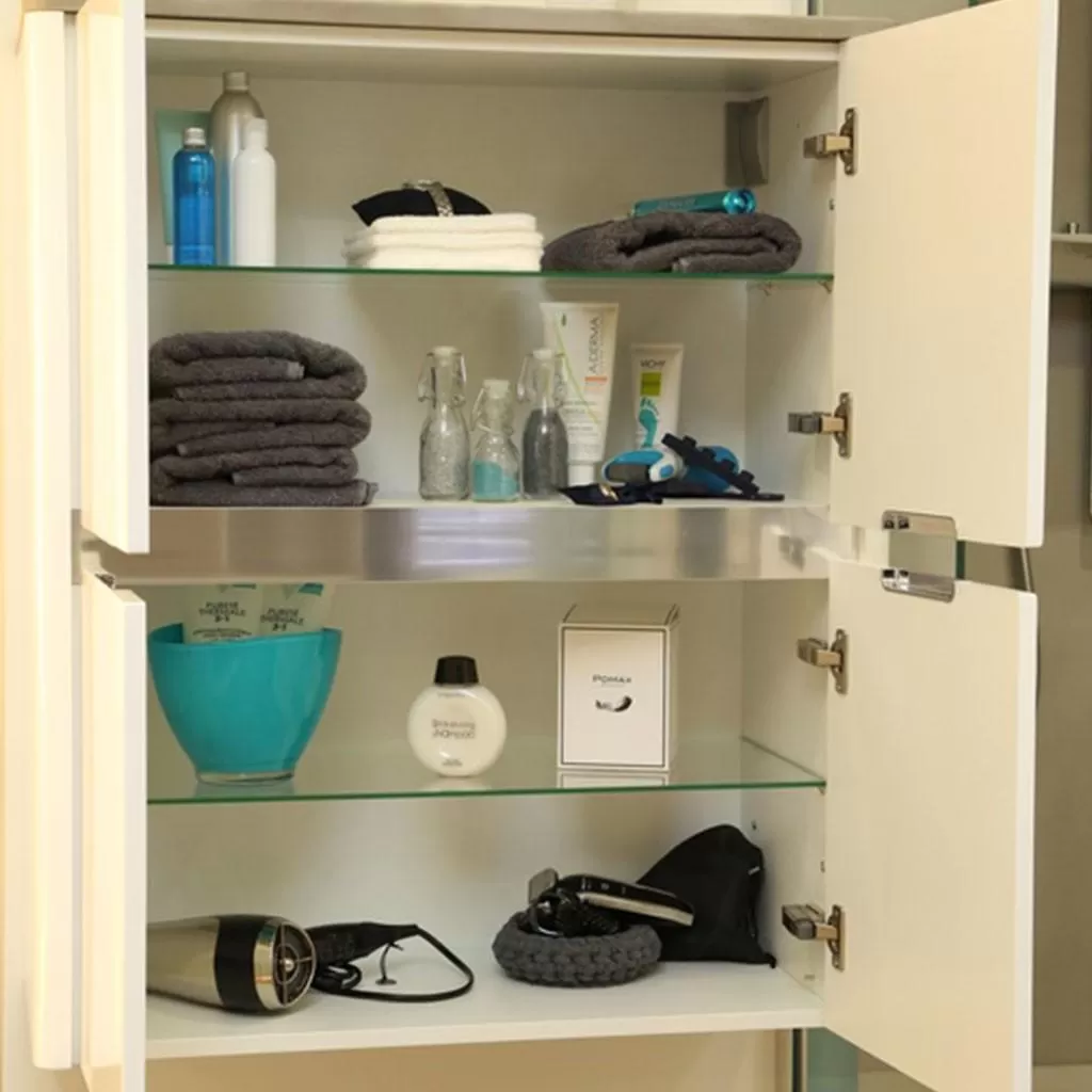  Dolce - Double demi colonne 4 portes avec tablette SMO - DOLCC7633