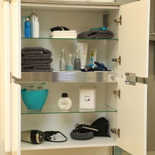  Dolce - Double demi colonne 4 portes avec tablette SMO - DOLCC7633