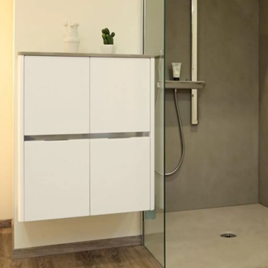  Dolce - Double demi colonne 4 portes avec tablette SMO - DOLCC7633