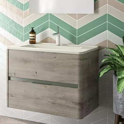  Dolce - Meuble vasque 2 tiroirs - DOLC10