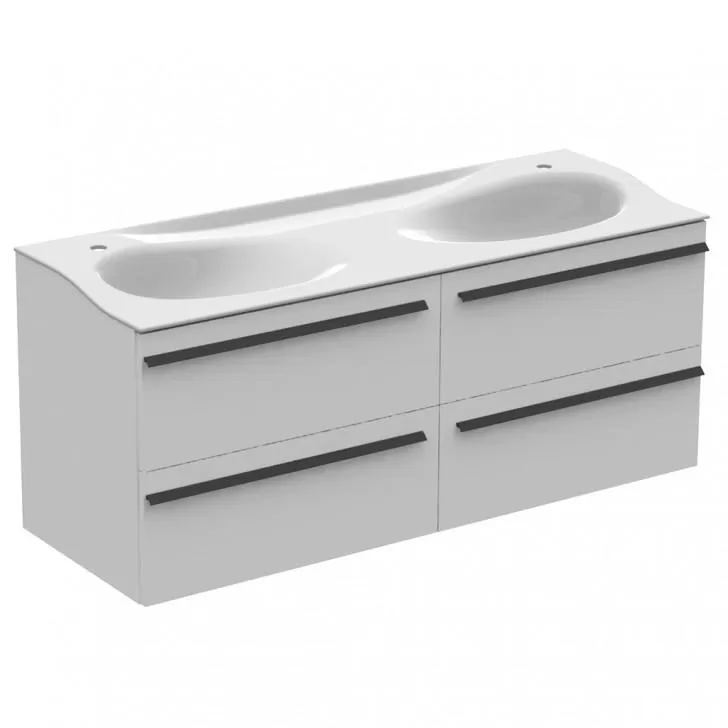  Joya - Meuble double vasque 4 tiroirs - JOYA1412