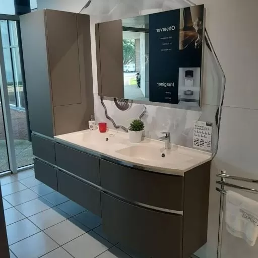  Aviso - Colonne 2 portes 2 tiroirs - AVICOL2F50G