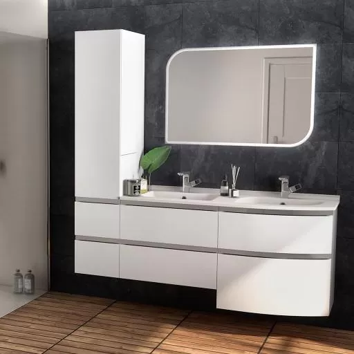  Aviso - Colonne 2 portes 2 tiroirs - AVICOL2F35D