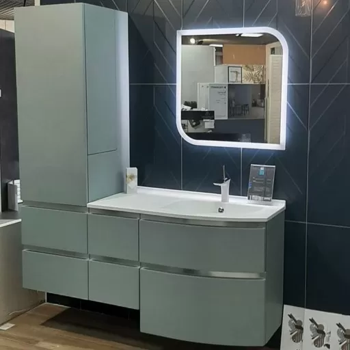  Aviso - Miroir avec bords dépoli et éclairage LED - AVIMI70