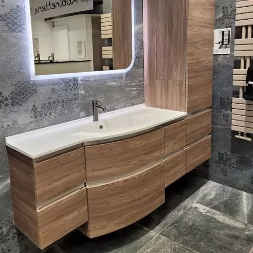  Aviso - Miroir avec bords dépoli et éclairage LED - AVIMI105