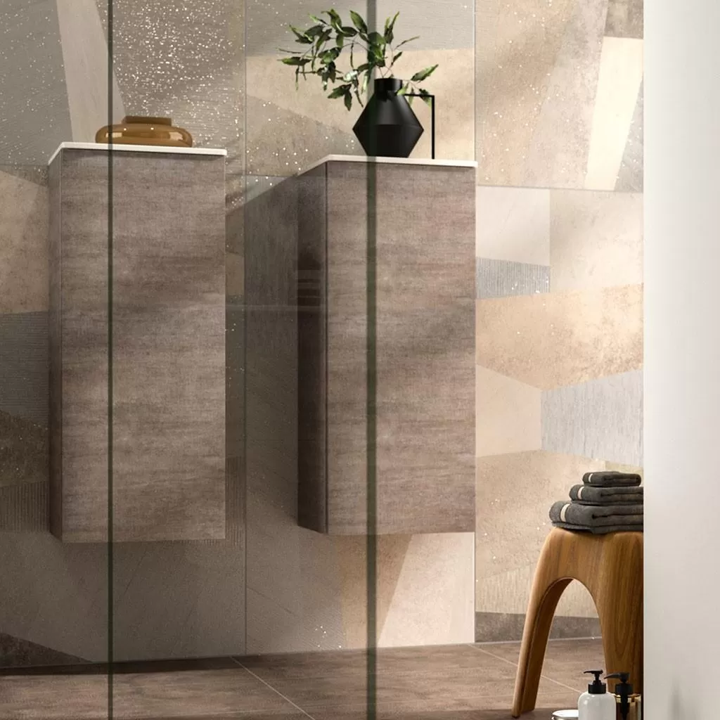  Saxo - Demi colonne 1 porte avec tablette SMO sans LED - SAXOC3336SLG