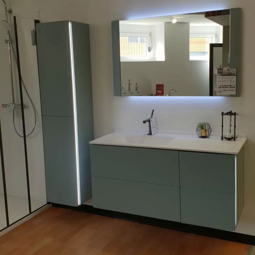  Saxo - Colonne 2 portes sans poignée  - SAXOA3336D