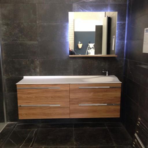  Joya - Meuble vasque à droite 4 tiroirs - JOYA161D