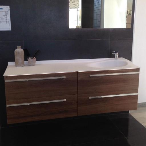  Joya - Meuble vasque à droite 4 tiroirs - JOYA161D